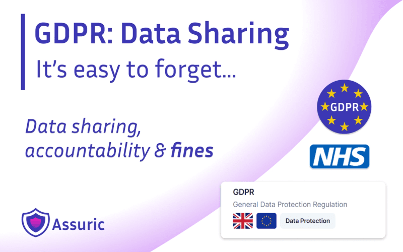 Why data sharing matters under GDPR - accountability and fines