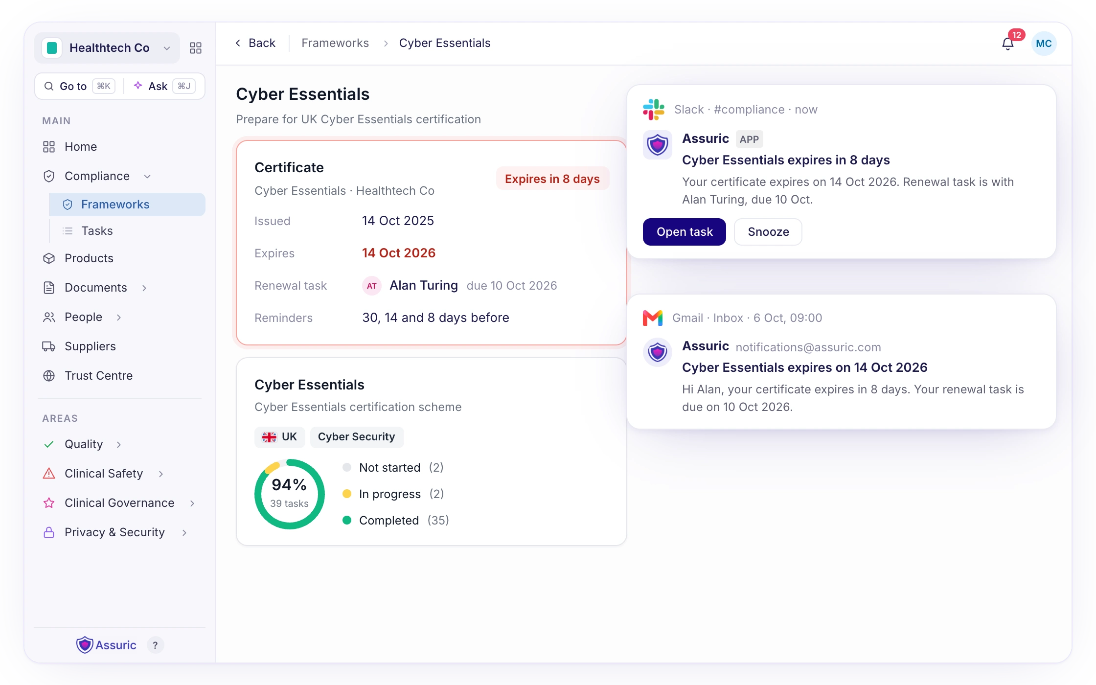 F019: Bring compliance updates into your everyday tools