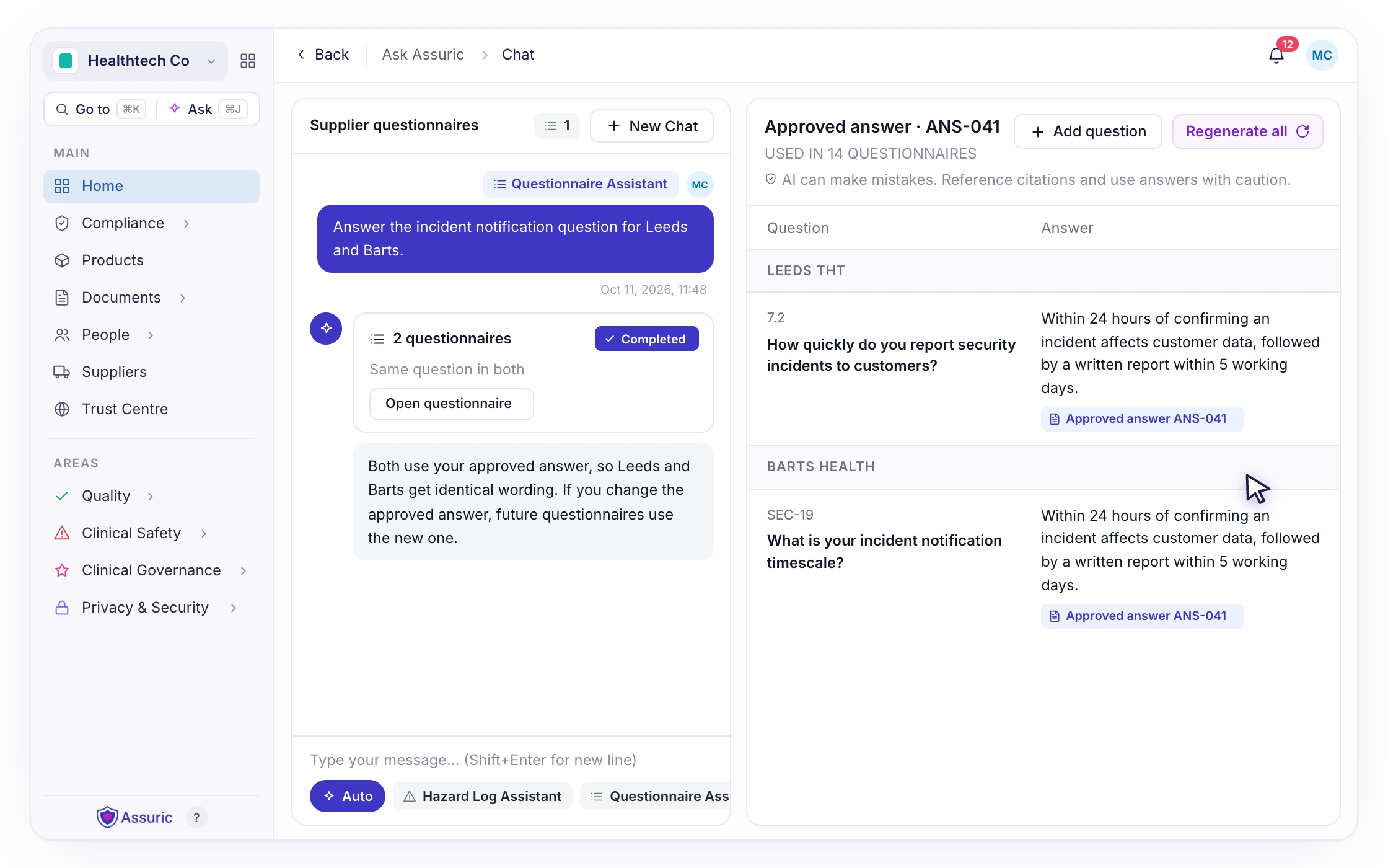 F092: Gets faster and more consistent with every questionnaire